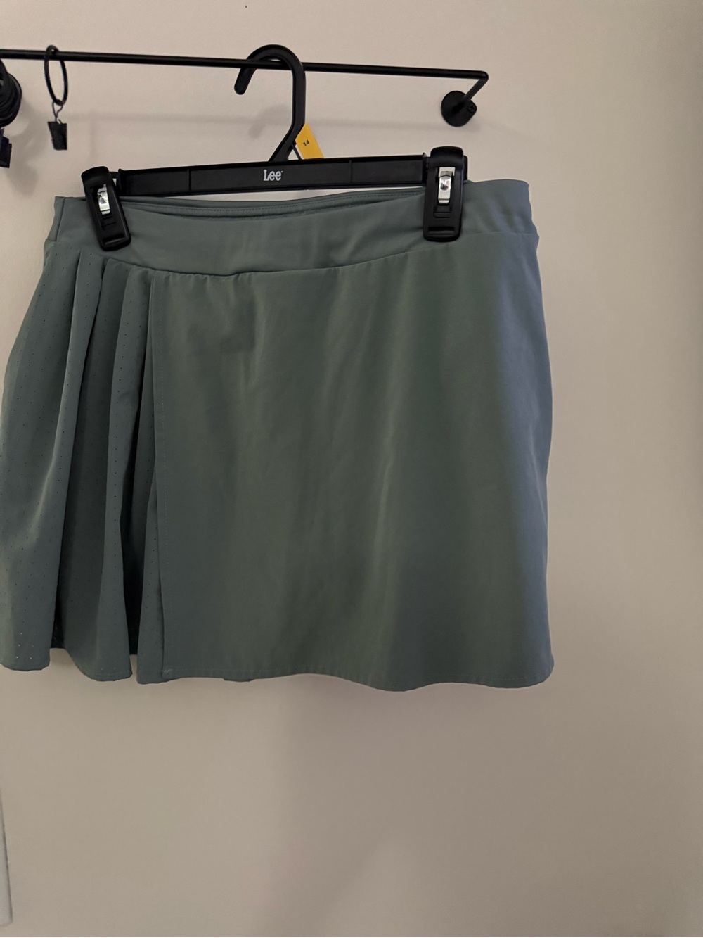 Avia Sage Green Athletic Skort with Side Pleat